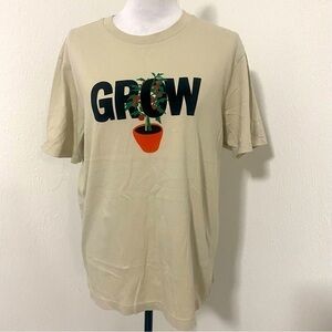 Gap Unisex “Grow Together” Beige Small Shirt